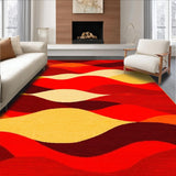 Retro Abstract Wave Aesthetics(Red)