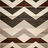 Modern Cream Chevron(Gray)