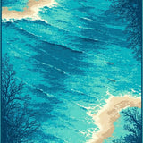 Charming Seashell Coastal Vibes(Blue)