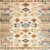 Elegant Vintage Floral Geometry(Beige)