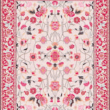 Elegant Whimsical Flower Motif(Pink)