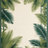 Coastal Chic Tropical Aesthetic(Green)