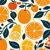 Fun Juicy Patterned Surface(Orange)