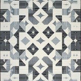 Energetic Abstract Star Arrangement(Gray)