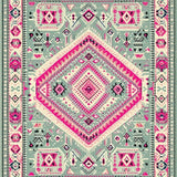 Artful Symmetrical Tribal Touch(Pink)