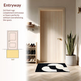 Contemporary Striking Linear(Black)