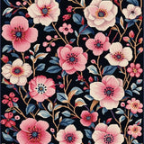 Bold Contemporary Petal Inspired(Black)