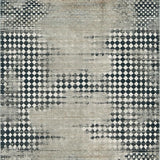 Artful Distressed Ogee Composition(Gray)