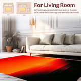 Artistic Black Red Illusionary Style(Red)