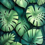 Elegant Modern Tropical Feel(Green)