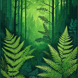 Elegant Rich Green Modern Aesthetic(Green)