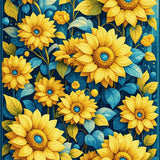 Bright Irregular Patterned Delight(Yellow)