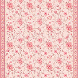 Whimsical Flower Motif in Pastel(Pink)