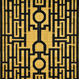 Chic Abstract Black and Gold(Black)