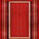 Artistic Lattice with Flair(Red)