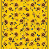 Rustic Earthy Botanical Motif(Yellow)