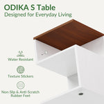 ODIKA Tokyo S Minimalist 3 Tier End Table - ODIKA