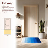 Minimalist Stylish Watercolor Blend(Blue)