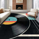Retro Monochrome Vinyl Aesthetic(Black)