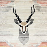 Luxe Beige Geometric Imagery(Beige)