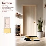 Chic Abstract Gold and Black Shapes(Gold)