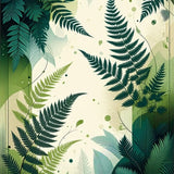 Dynamic Abstract Green Palette(Green)