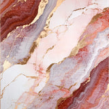 Luxurious Liquid Marble Pink Fusion(Red)