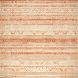 Rustic Tasseled Motif(Red)