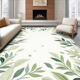 Chic Abstract Greenery(Ivory)