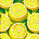 Bright Whimsical Trellis(Yellow)