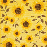 Playful Modern Sunflower Accent(Yellow)