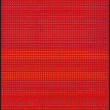 Modern Cheerful Circle Motif(Red)