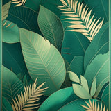 Elegant Emerald Gold Fusion(Green)