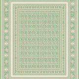 Sophisticated Gray Patterned Appeal(Green)