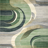 Chic Modern Geometric Design(Green)