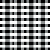 Stylish Modern Striped Plaid Arrangement(Black)