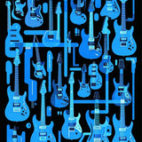 Colorful Musical Instrument Aesthetic(Blue)