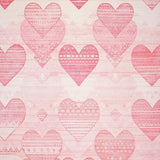 Charming Pink Heart Motif(Pink)