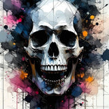 Artful Grey and Black Motif(Black)