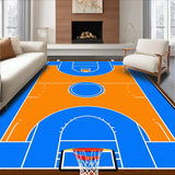 Trendy Abstract Court Visuals(Blue)