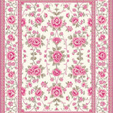 Rustic Earthy Floral Impression(White)