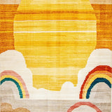 Dynamic Circular Whimsy Design(Yellow)