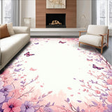 Floral Butterfly Pastel Aesthetic(Pink)