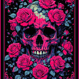 Artful Gothic Floral Composition(Red)