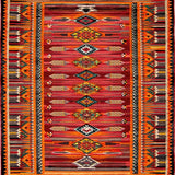 Vibrant Aztec Tribal Aesthetic(Red)