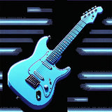 Artistic Rock Band Vibes(Blue)