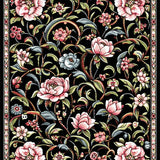 Elegant Black Botanical Elements(Black)