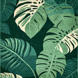 Tropical Leaf Chic Aesthetic(Green)