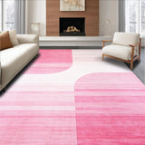 Minimalist Light Pink Brushstroke Motif(Pink)