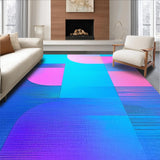 Contemporary Vibrant Abstract Aesthetics(Blue)